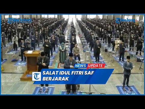 Viral Ponpes Al Zaytun Indramayu Salat Idul Fitri Saf Berjarak, Wanita Campur dengan Pria