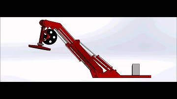 Launch and Recovery System (LARS) for ROV