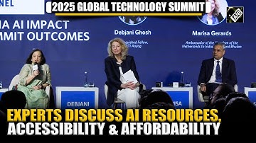Global Tech Summit 2025: Debjani Ghosh, Marisa Gerards & Saurabh Garg discuss AI and India