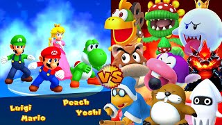Mario Party 10 - All Bosses With Yoshi (Master Difficulty)