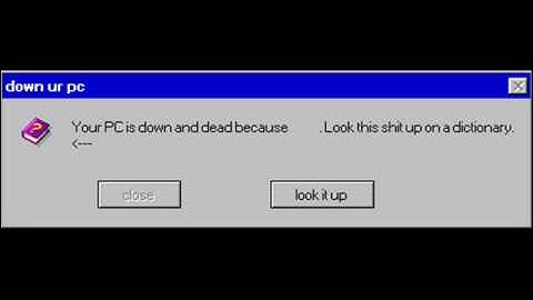 microsoft sam reads funny errors! pt 1