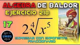 Baldor's Algebra from Scratch Exercise 218 17 screenshot 2