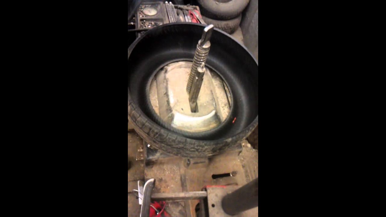 How to: Cut and dispose of used or junk tires. - YouTube