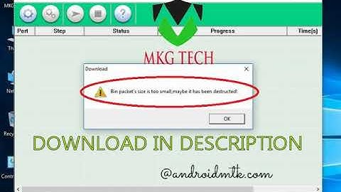 حل مشكلة BIN PACKET ERROR SPD