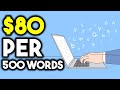 Earn Per Hour TYPING Words! (beginner friendly) #shorts