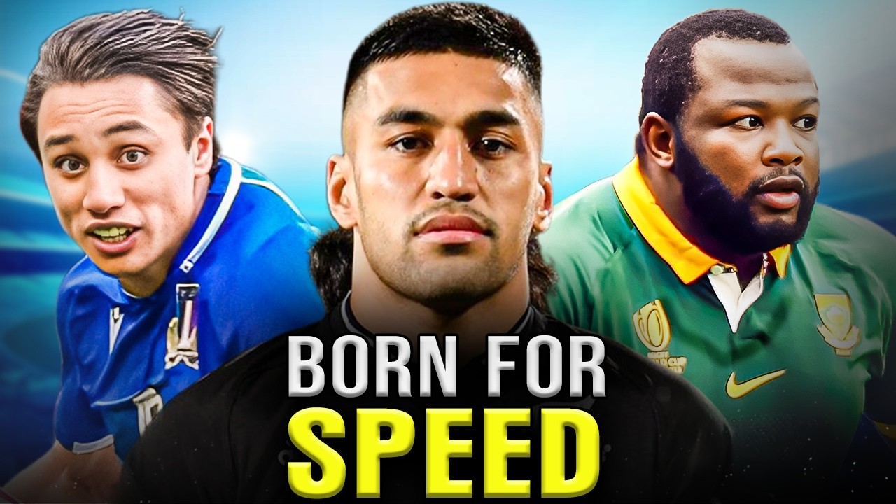Rugby's FASTEST Players In Each Position! Vol 2 - YouTube