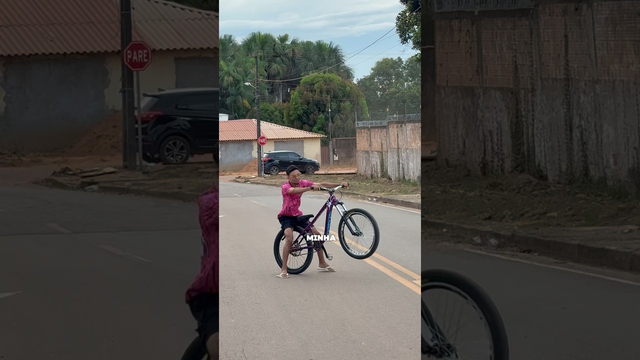 Fui MANDA ESSE GRAU NA BIKE MAIS ACONTECEU ISSO