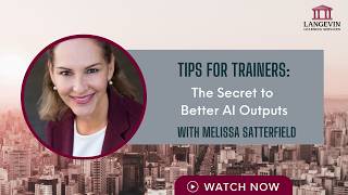 The Secret to Better AI Outputs