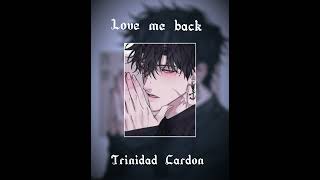 Trinidad Cardona - love me back(slowed) Resimi