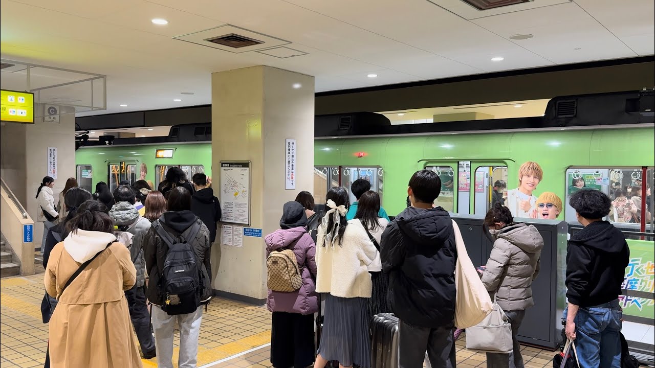 【近鉄電車】名古屋駅3番線ホームドア　2026/2（4K HDR 60fps）