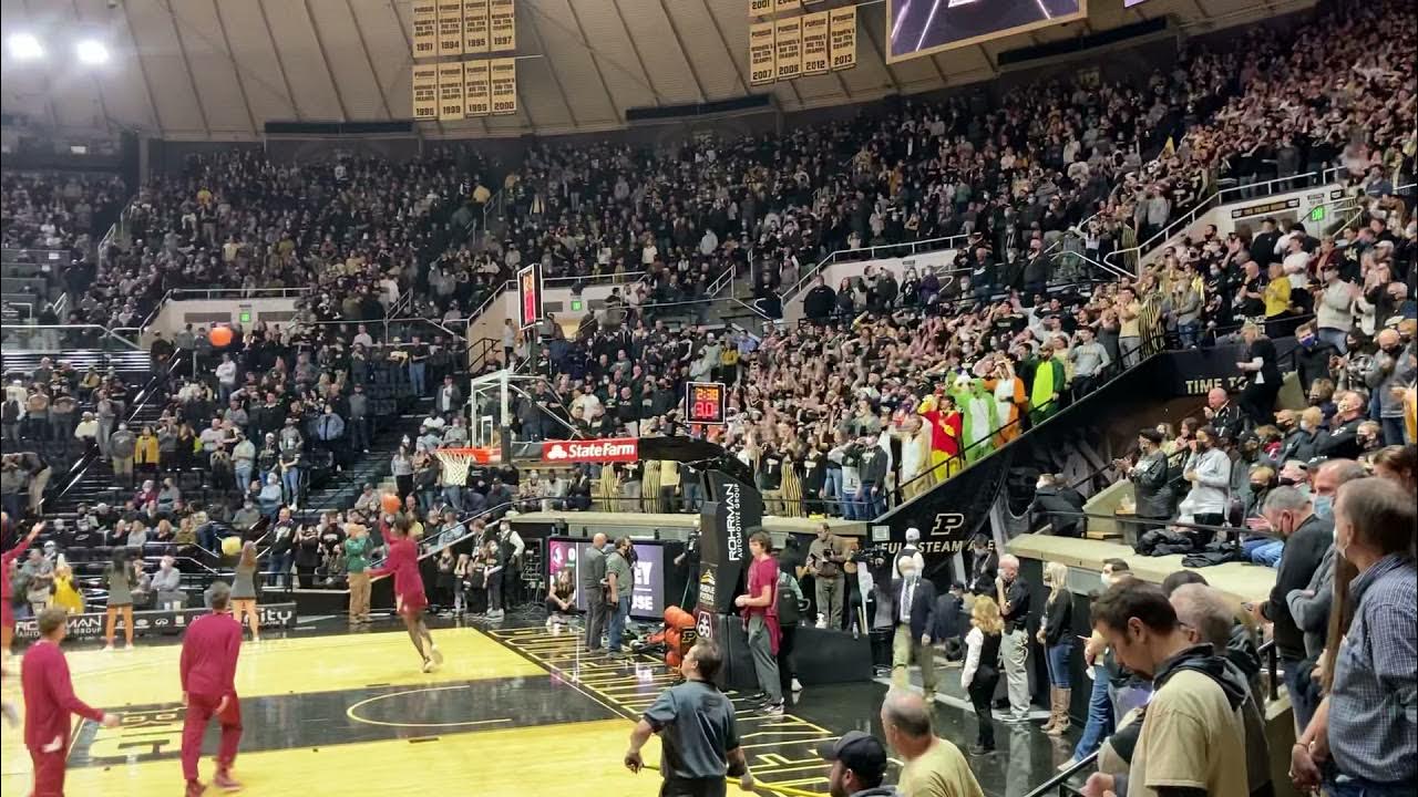 “Hail Purdue” opening Purdue vs. Florida State Men’s Basketball 11/30/2021 YouTube