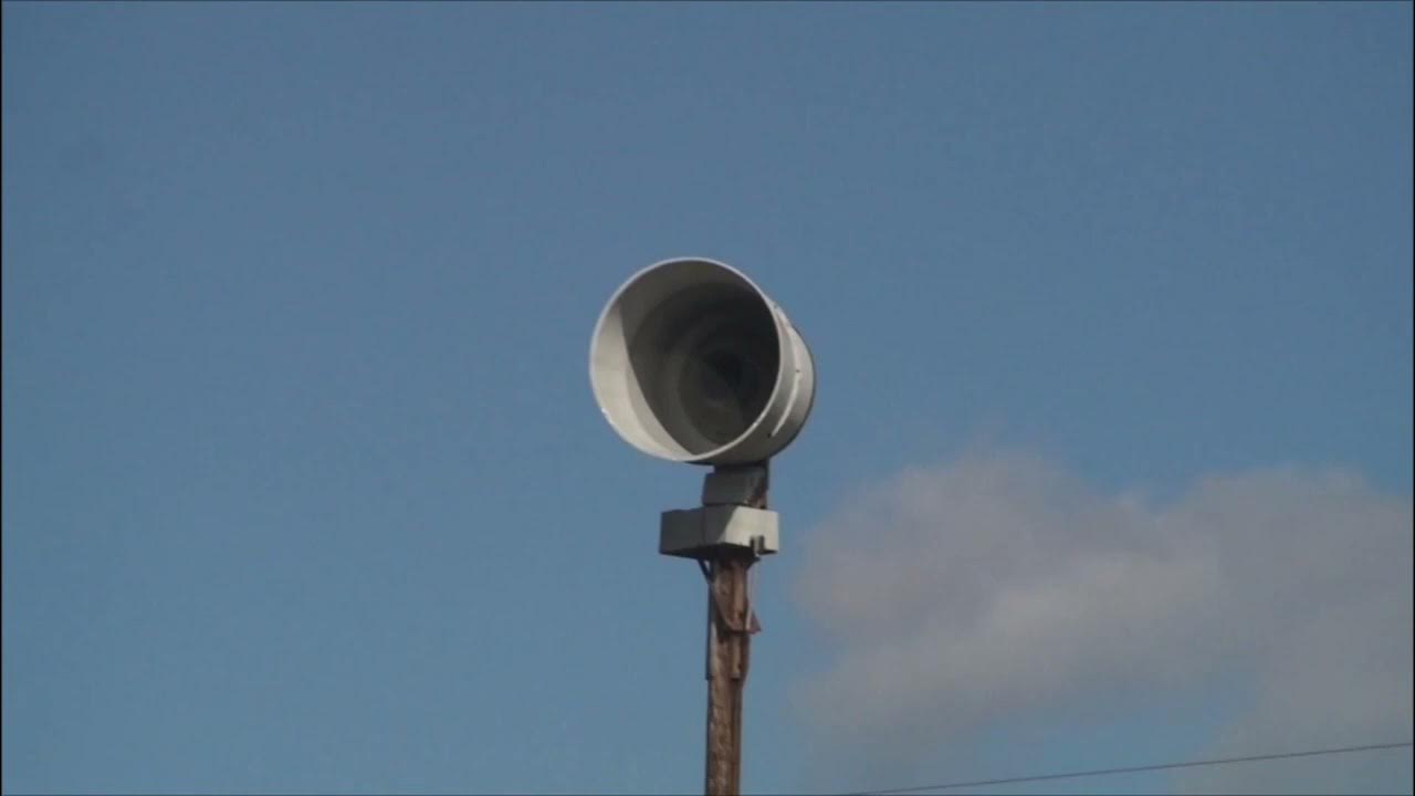 Tornado Siren Warning Sign YouTube