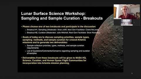 Lunar Surface Science Virtual Workshop: Samples and Curation: Brad Jolliff, Julie Mitchell