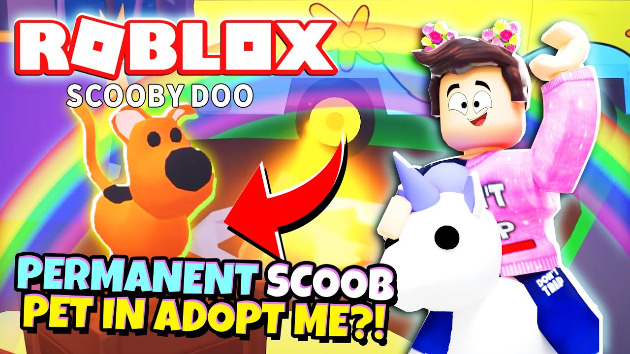 How To Get A Permanent Scoob Pet In Adopt Me New Adopt Me Scooby Doo Update Roblox Youtube - scoob adopt me roblox