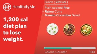 1200 Cal Diet Plan to lose weight Resimi