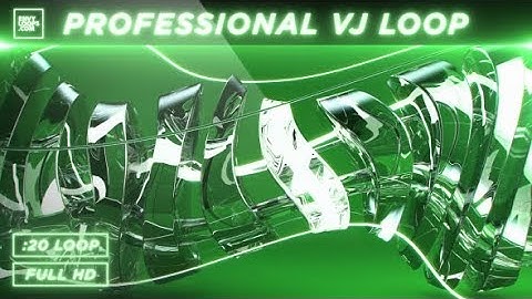 Glass Wobble - Professional VJ Background Loop | Motion Graphics - Videohive template