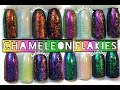 Born Pretty Chameleon Sequin Paillette/Flakes Nail Art Review And Swatches