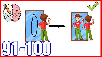 Tricky Line Draw the Part Level 91 92 93 94 95 96 97 98 99 100 Solution or Walkthrough