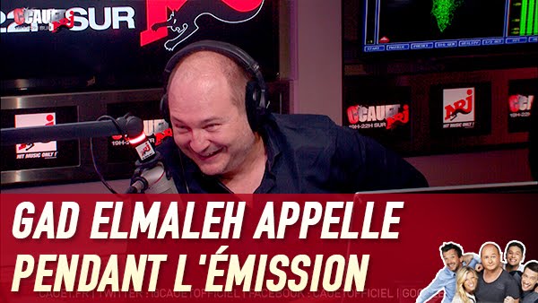 Gad Elmaleh appelle pendant l'émission et met un vent à Cauet - C’Cauet sur NRJ