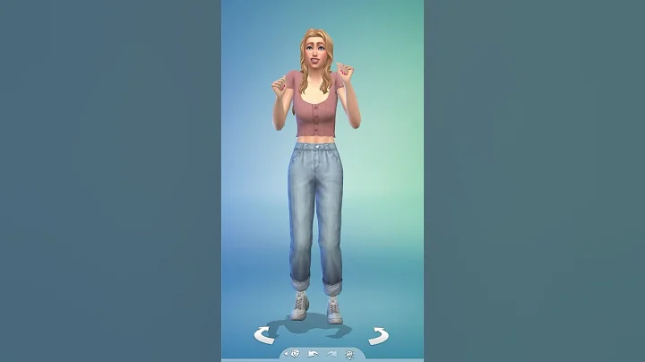 What my Sims would look like without CC | The Sims 4 | #thesims #shorts #sims4