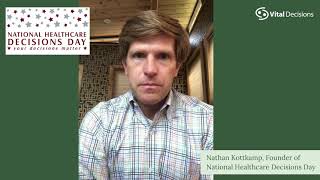 Nathan Kottkamp, Founder of National Healthcare Decisions Day