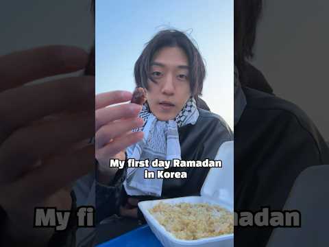 My First Day Ramadan in Korea 🇰🇷❤️🌙 | Ramadan Day 1