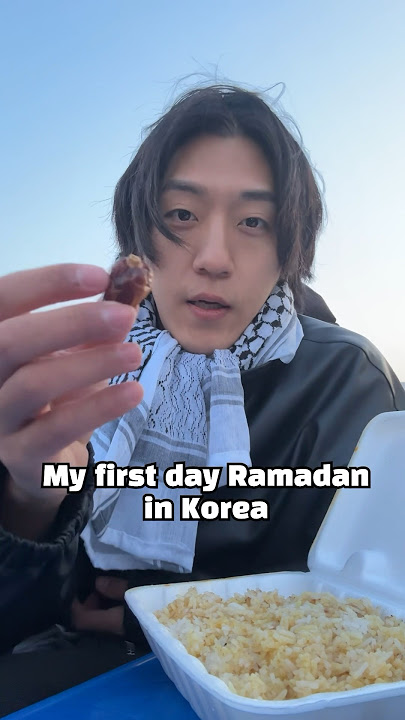 My First Day Ramadan in Korea 🇰🇷❤️🌙 | Ramadan Day 1