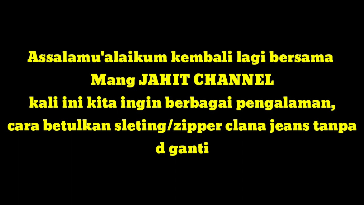 memperbaiki ritsleting zipper celana jeans pakai tang memperbaiki ritsleting zipper celana jeans pakai tang
