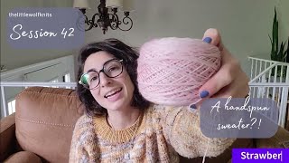 Session 42 :: A Handspun Sweater :: thelittlewolfknits