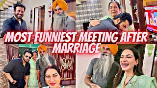 Most Funniest Meeting After Marriage | Drishtii Garewal Vlogs