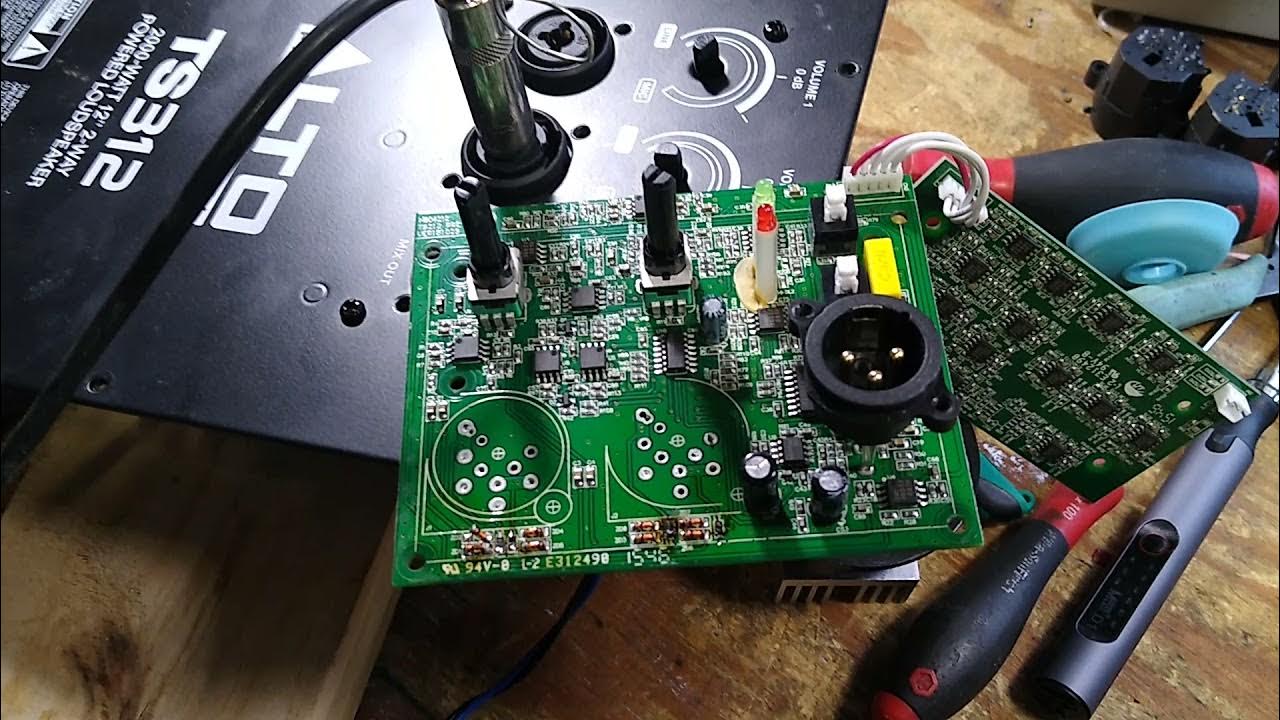 Alto TS312 TS212 pre repair YouTube