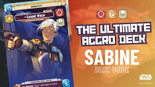 💥 COUNTER The Control Meta!! - Star Wars: Unlimited Deck Tech (Sabine Cunning)
