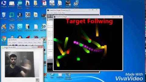 Gesture interface using webcam