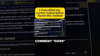 "This Free GitHub Tool Replaces Claude Code &amp; Cursor ($0 Forever) "! #shorts #repo #tools