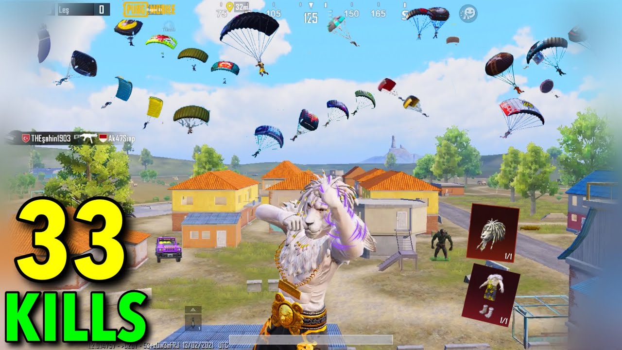 NEW BEST RUSH GAMEPLAY with LION CHAMPION SET!!! | PUBG MOBILE