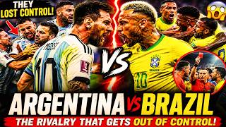 Argentina vs Brazil: When the Rivalry Gets OUT OF CONTROL!  (Shocking Moments) screenshot 2
