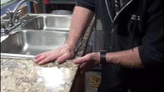 How to Cut A Counter Top For A  New Kitchen Sink