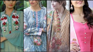 30+ Most Trendy Ladies Kurti, blouse, shirts and Kameez neck Design for casual dress || Iqra Mughal