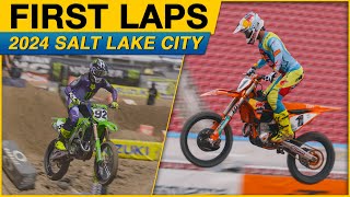 First Laps | 2024 Salt Lake City Supercross