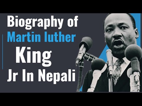 martin luther king biography in nepali