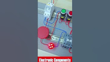 Wiring the Emergency Stop Button Power Cutoff Contactor and Alarm #shots