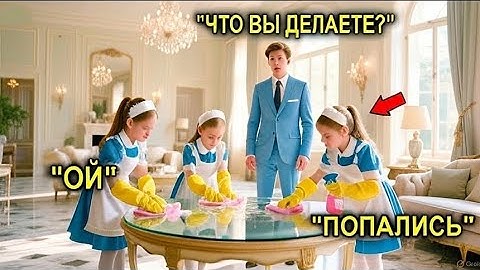 «Тройняшки Пришли Убирать Вместо Мамы… Миллионер УВИДЕЛ Это — И Сделал НЕЧТО НЕВЕРОЯТНОЕ!»