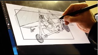 Drawing A Frame - The Fosters