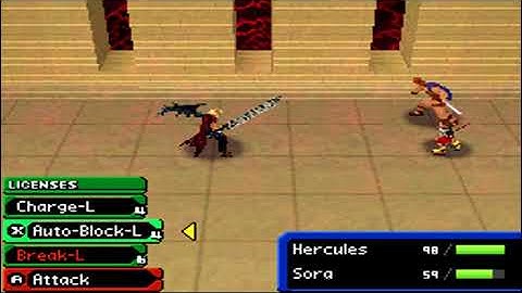 Kingdom Hearts Re:coded (DS) Boss #4 - Cloud