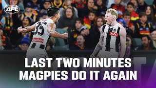 Last Two Minutes | Adelaide Crows v Collingwood | Round 7, 2023