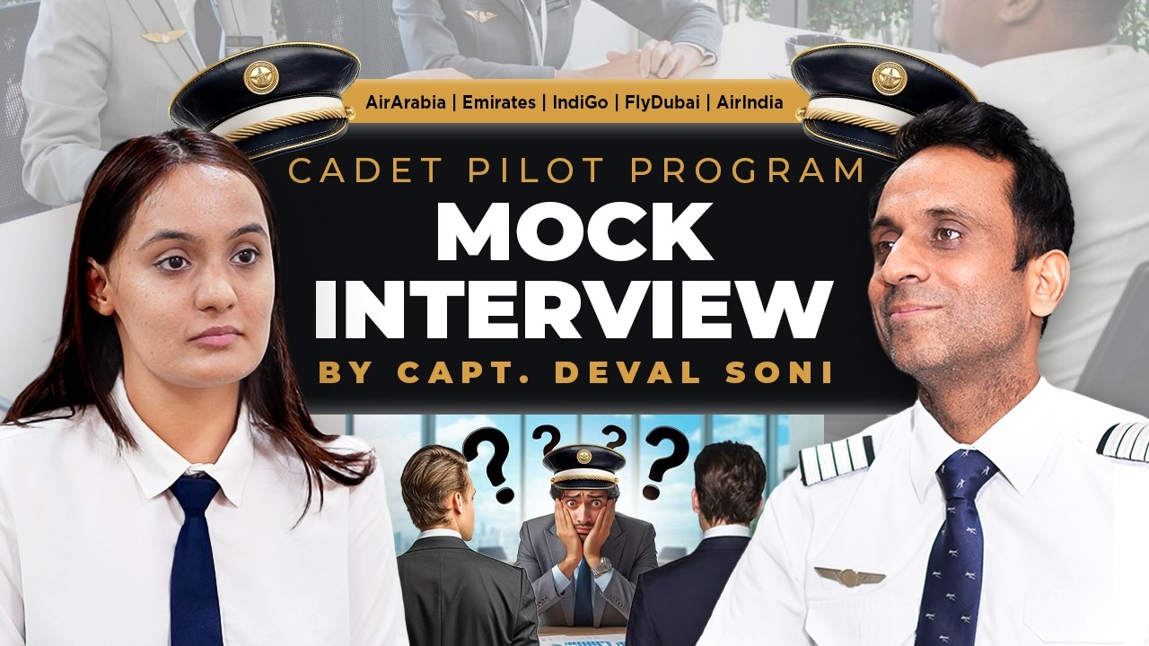 Cadet Pilot Program Mock Interview by Capt Deval Soni