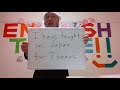 Hello Japan! My name is Chris :)