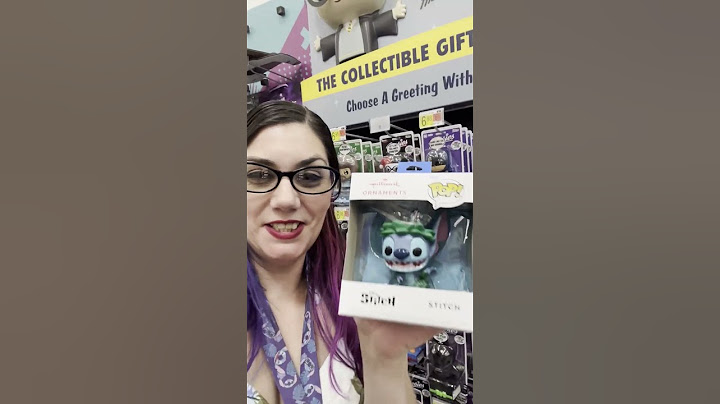 Stitch Funko Pop Ornament! #xmas #omg #626 #stitch #christmas #funkopop #funko #walmart #ornaments