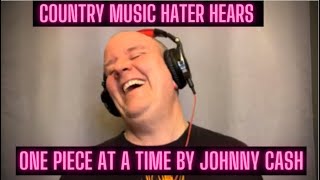 Country Music Hater Hears One Piece At a Time by Johnny Cash and it Knocks Him Off his Chair