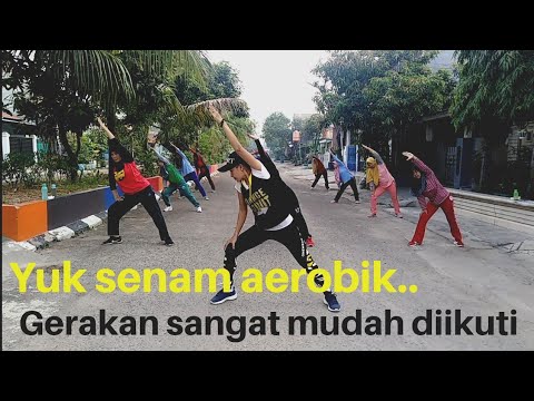 SENAM AEROBIC SANGAT PEMULA, DIJAMIN BISA NGIKUTIN - Dona ...